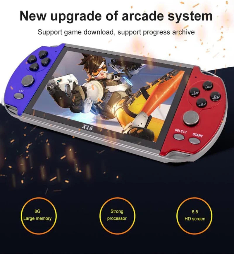 Retro Handheld Game Console  جهاز ألعاب محمول كلاسيكي